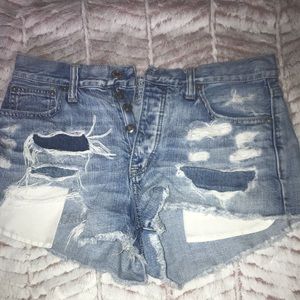 AE women’s jean festival shorts